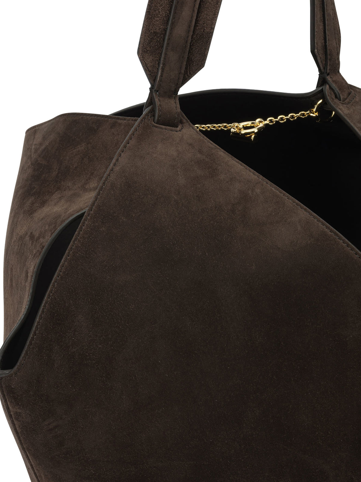 Khaite Medium "Lotus" shoulder bag - Brown