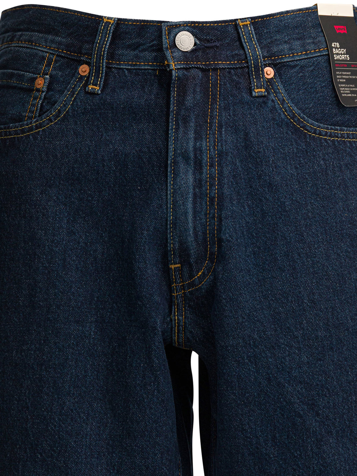 Levi's "478 Baggy" Shorts - Blue