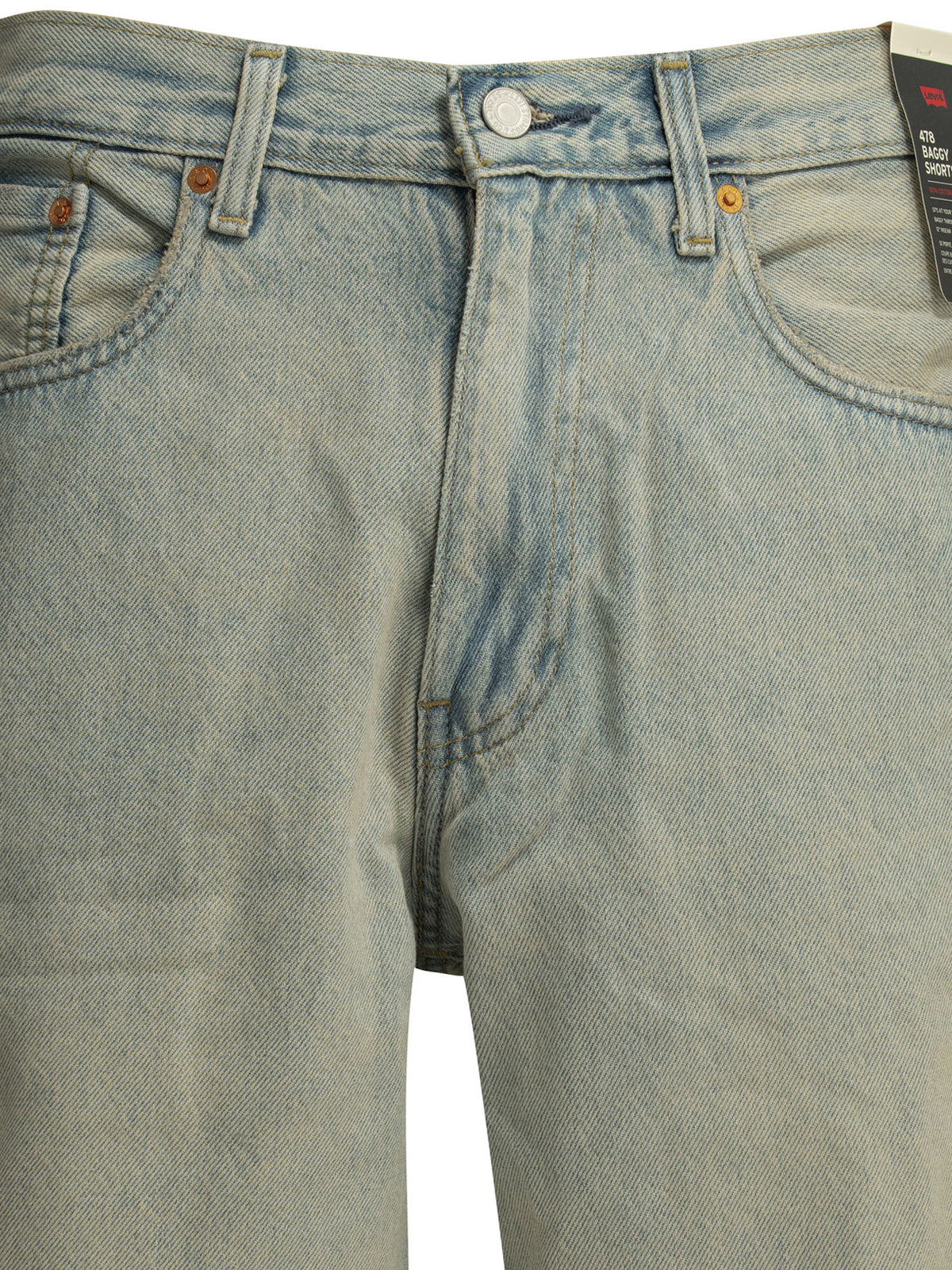 Levi's "478 Baggy" Shorts - Light Blue