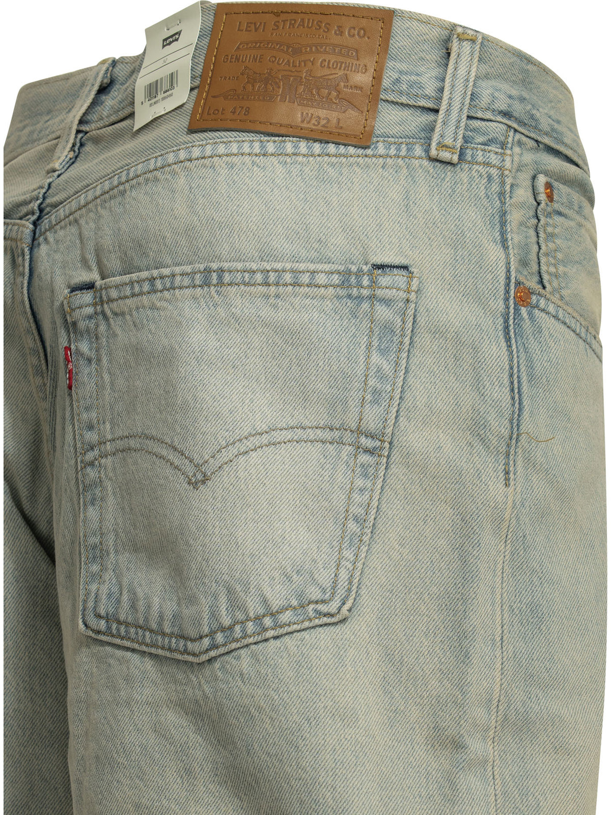 Levi's "478 Baggy" Shorts - Light Blue