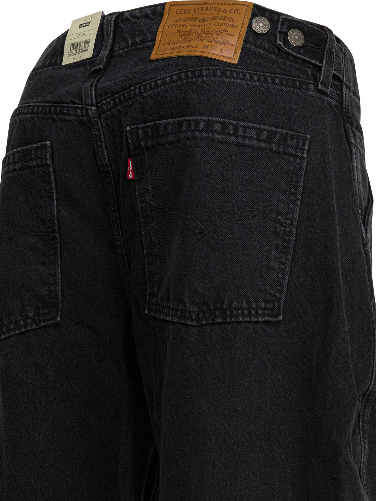 Levi's "Baggy Barrel" wide leg jeans - Black