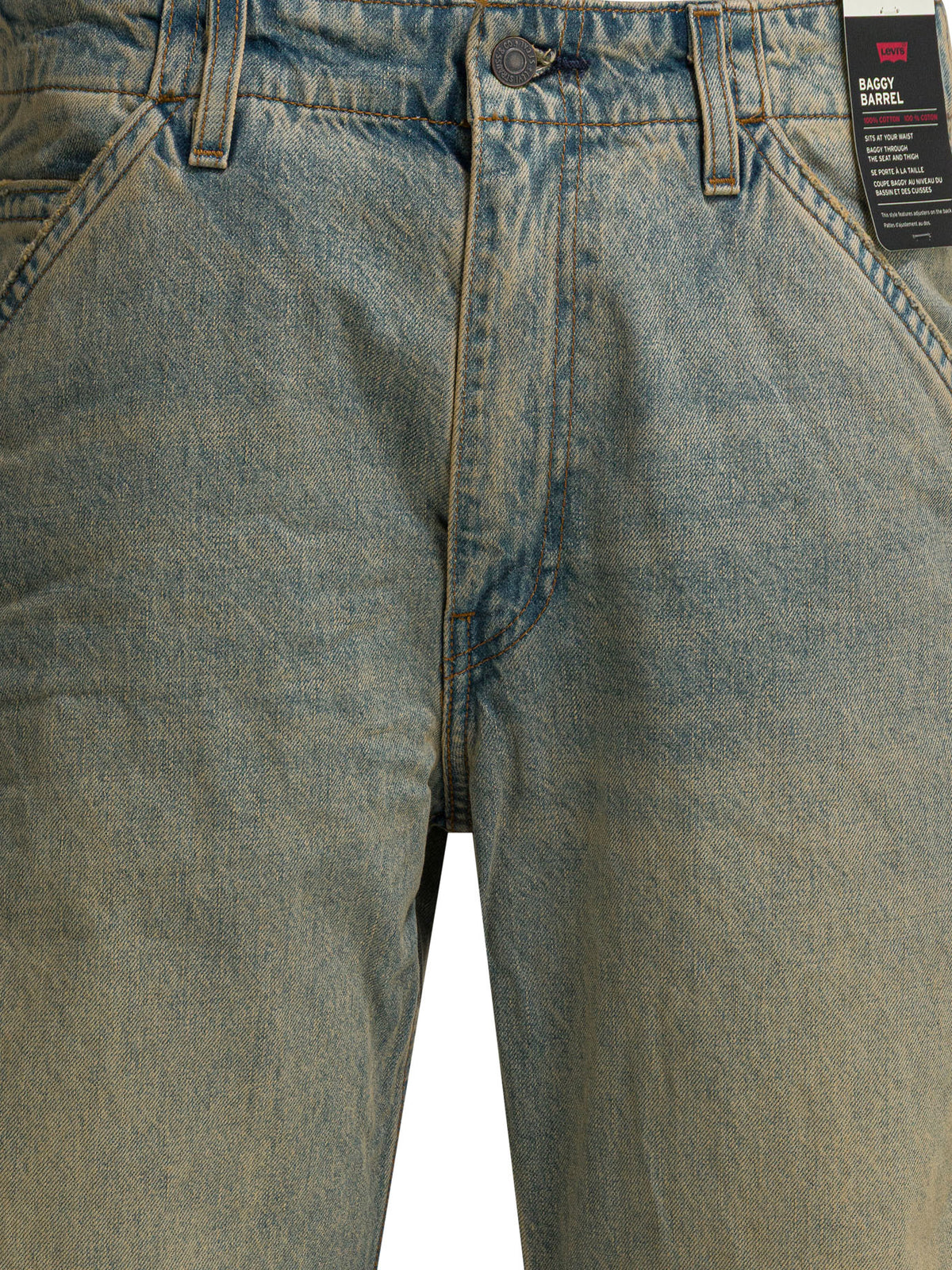 Levi's "Baggy Barrel" wide leg jeans - Light Blue