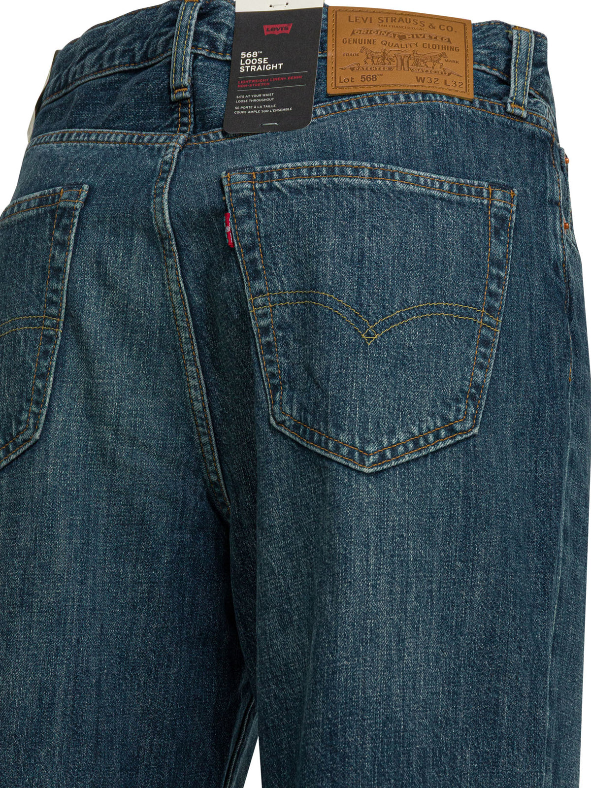 Levi's "568 Loose Straight" Jeans - Blue