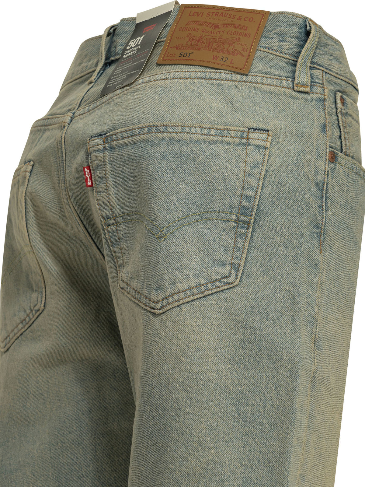 Levi's "501® Original" Five-pocket shorts - Light Blue