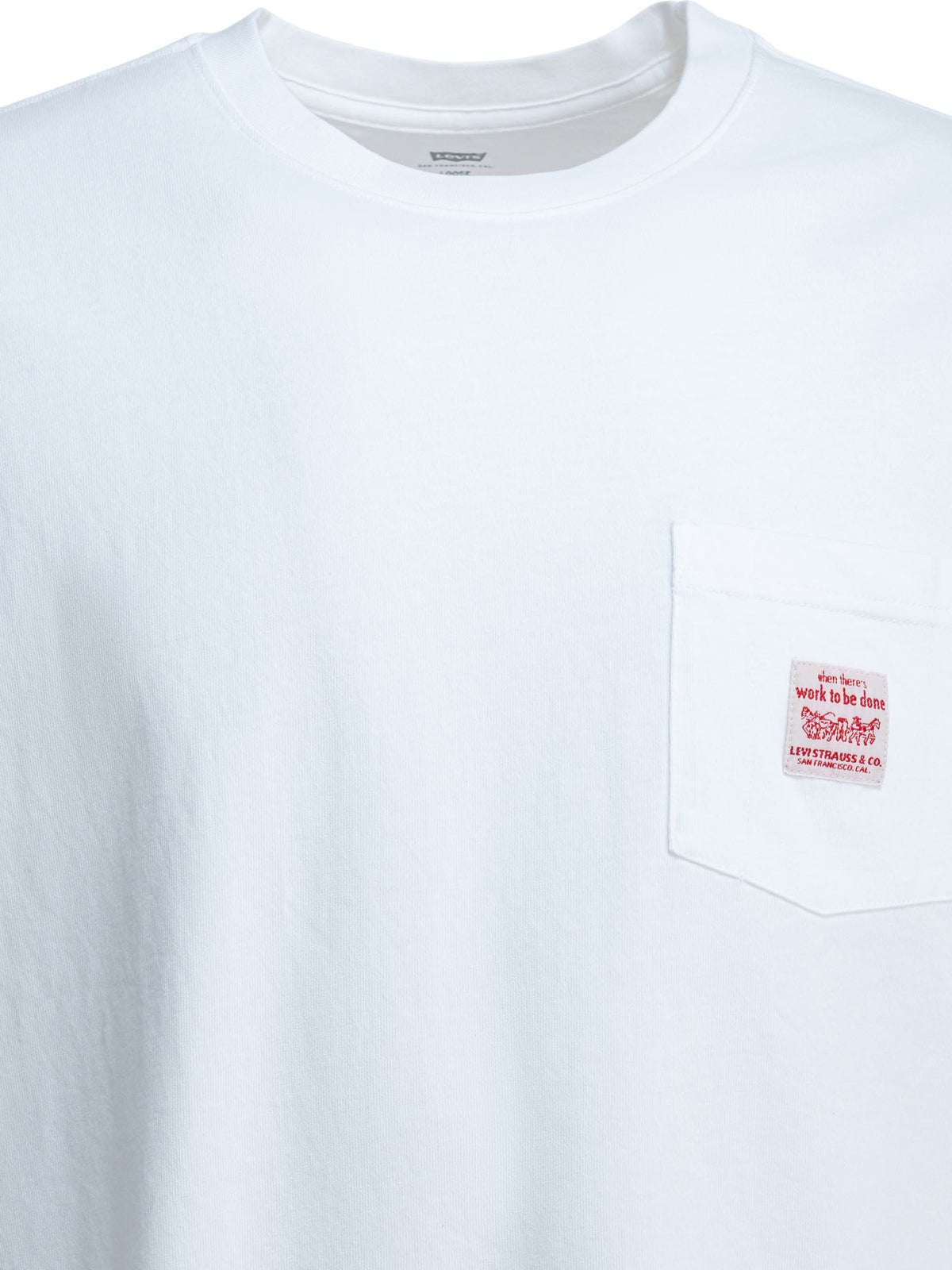 Levi's "Workwear" crewneck T-shirt - White