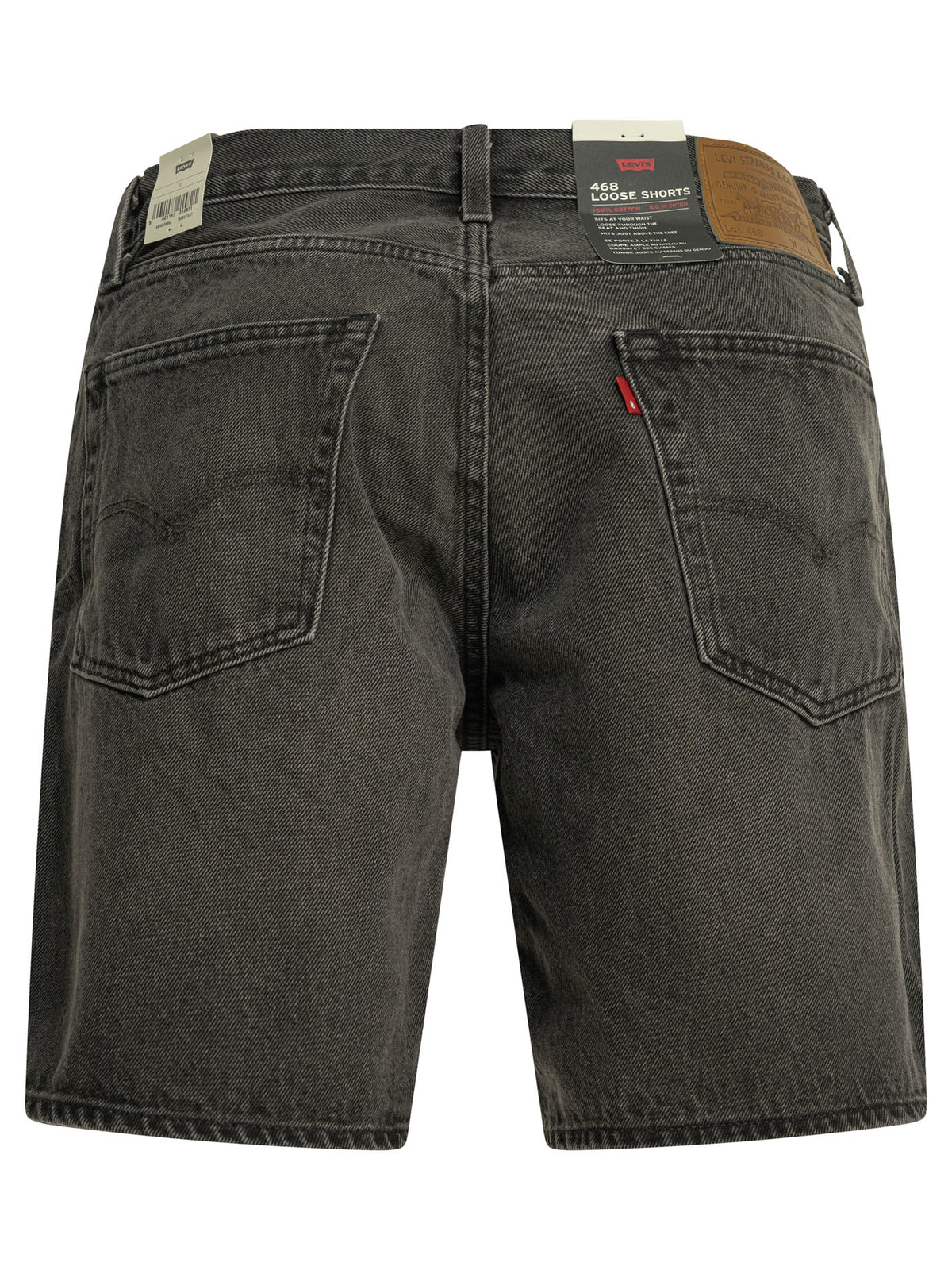 Levi's "468 Stay Loose" Five-pocket shorts - Black