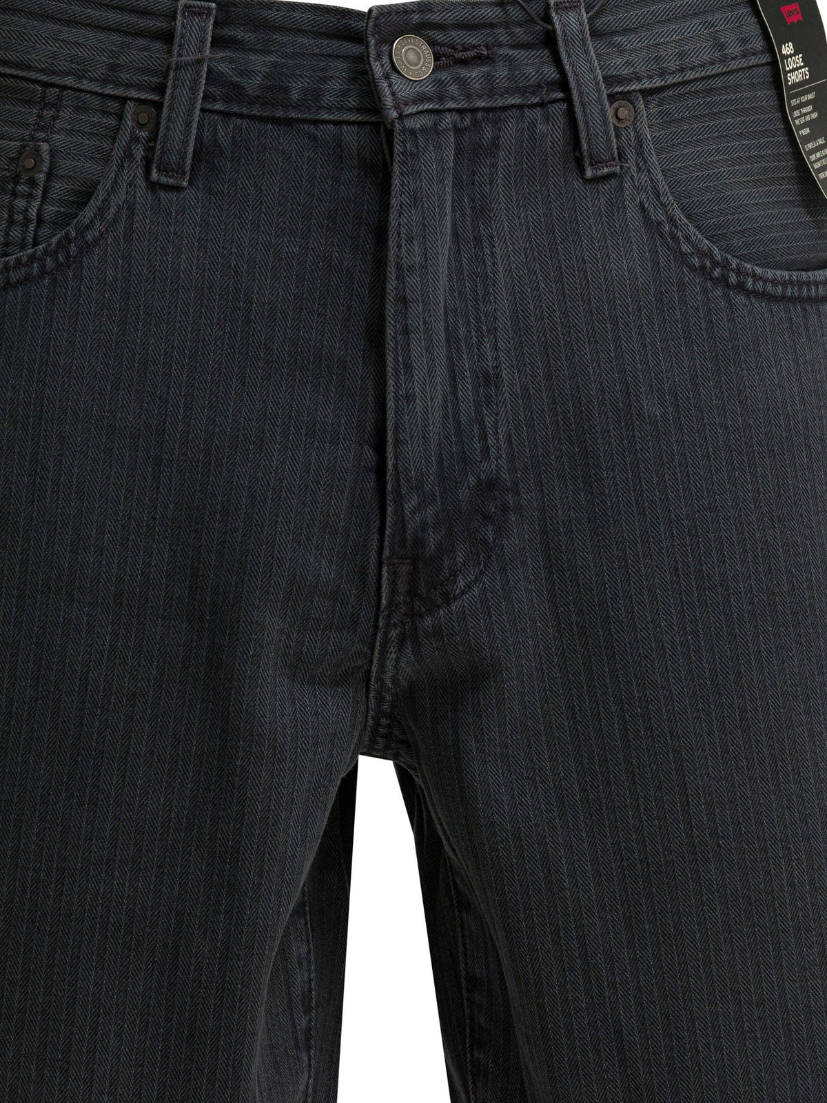 Levi's "468 Stay Loose" Five-pocket shorts - Black