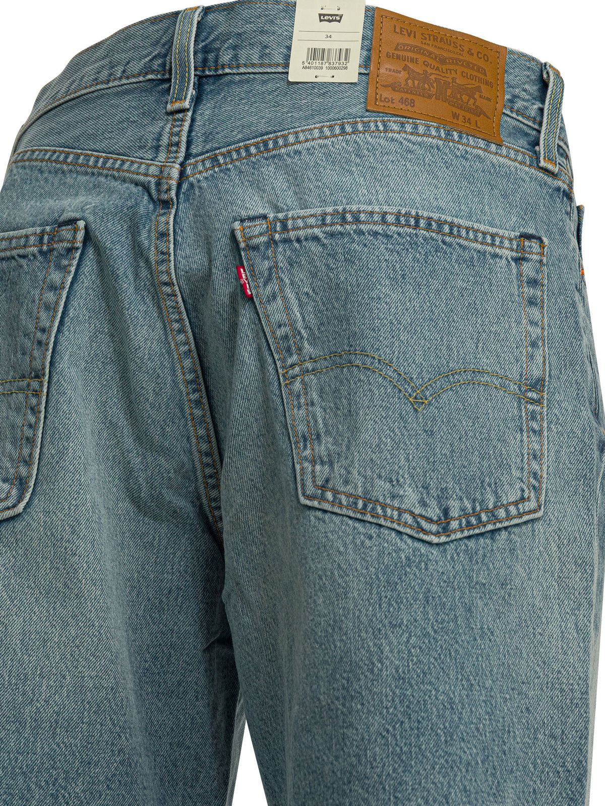 Levi's "468 Stay Loose" Five-pocket shorts - Light Blue