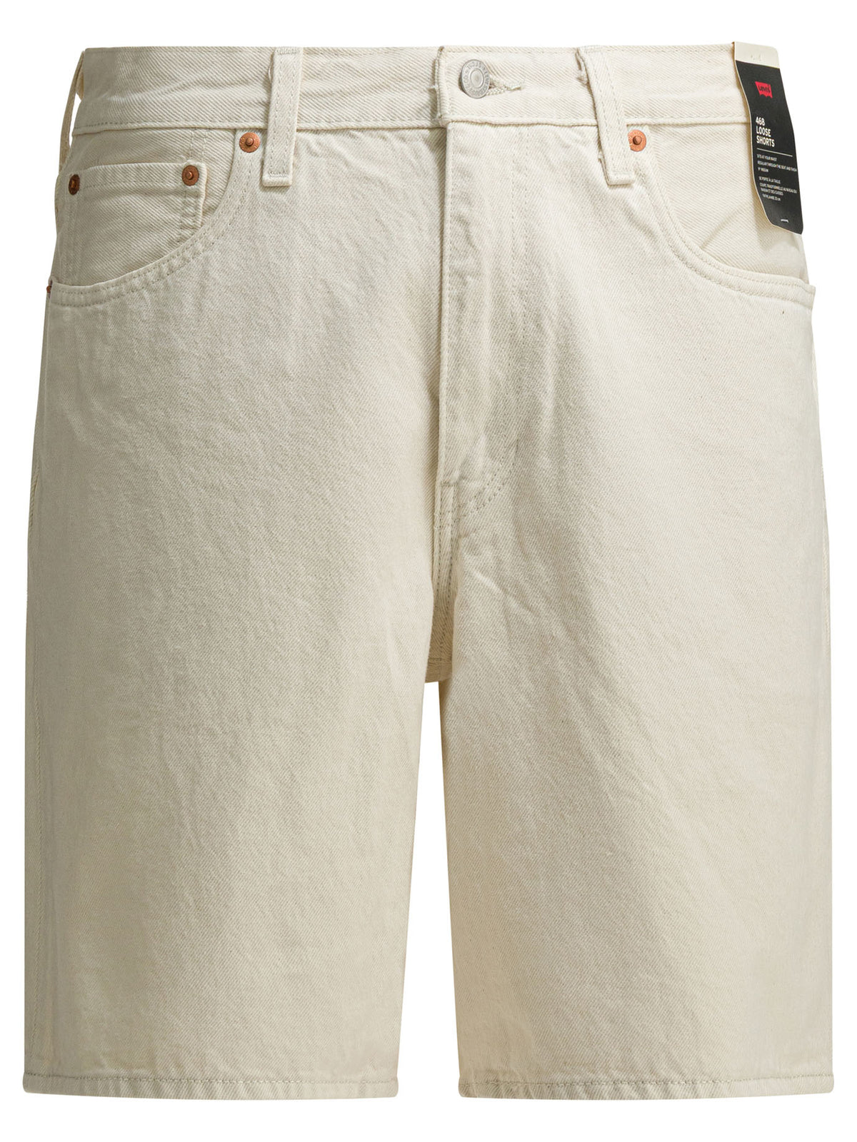 Levi's "468 Stay Loose" Five-pocket shorts - White