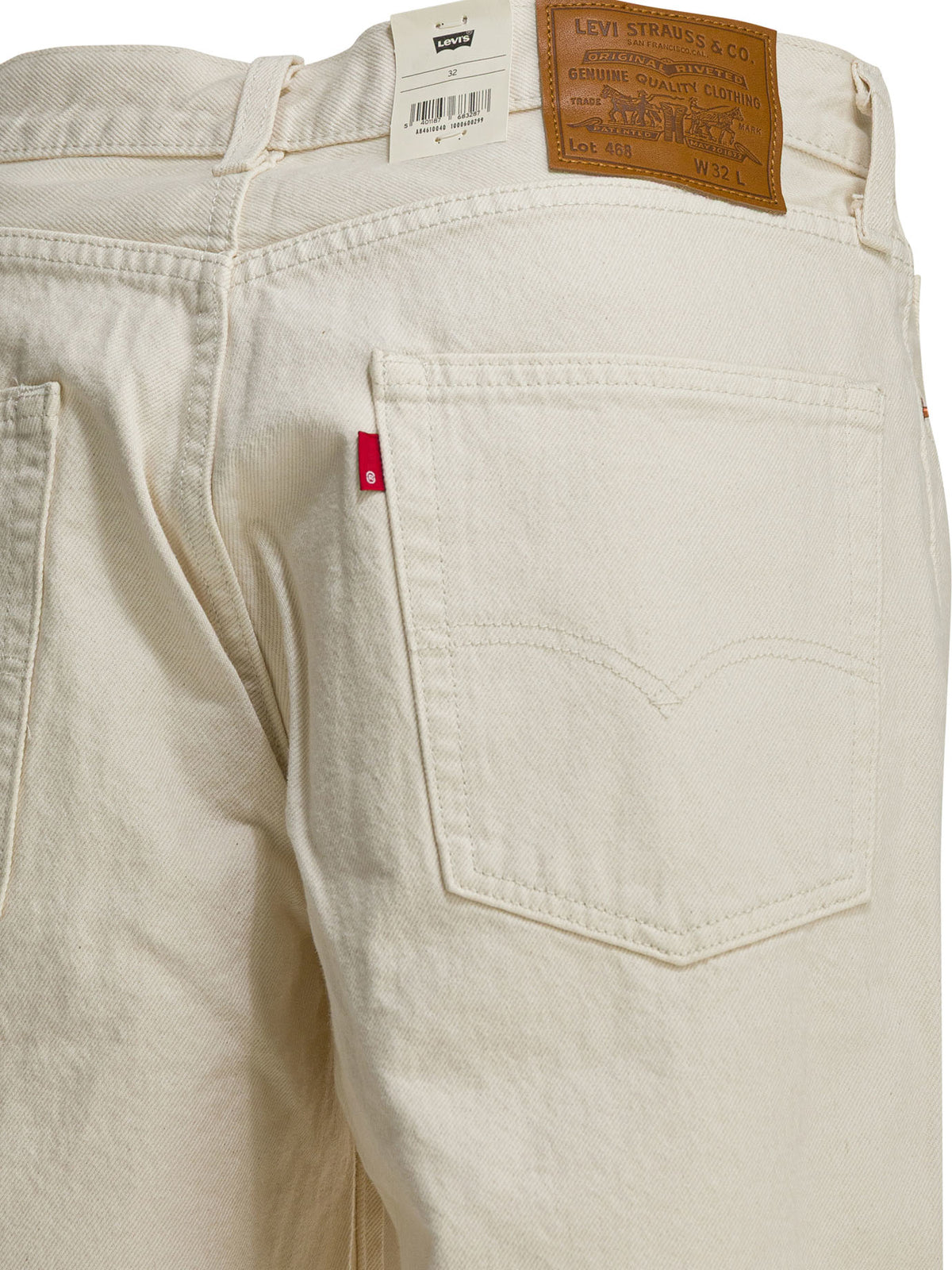 Levi's "468 Stay Loose" Five-pocket shorts - White