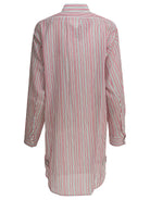 Marant Étoile Striped chemisier dress - Red