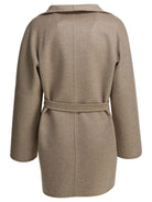 Max Mara Short cashmere coat - Beige