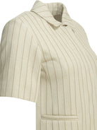 Max Mara Pinstripe blazer - White