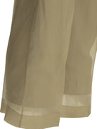 Max Mara Pianoforte Silk tailored pants - Beige