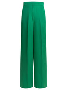 Max Mara Pianoforte Silk tailored pants - Green