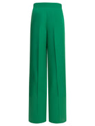 Max Mara Pianoforte Silk tailored pants - Green