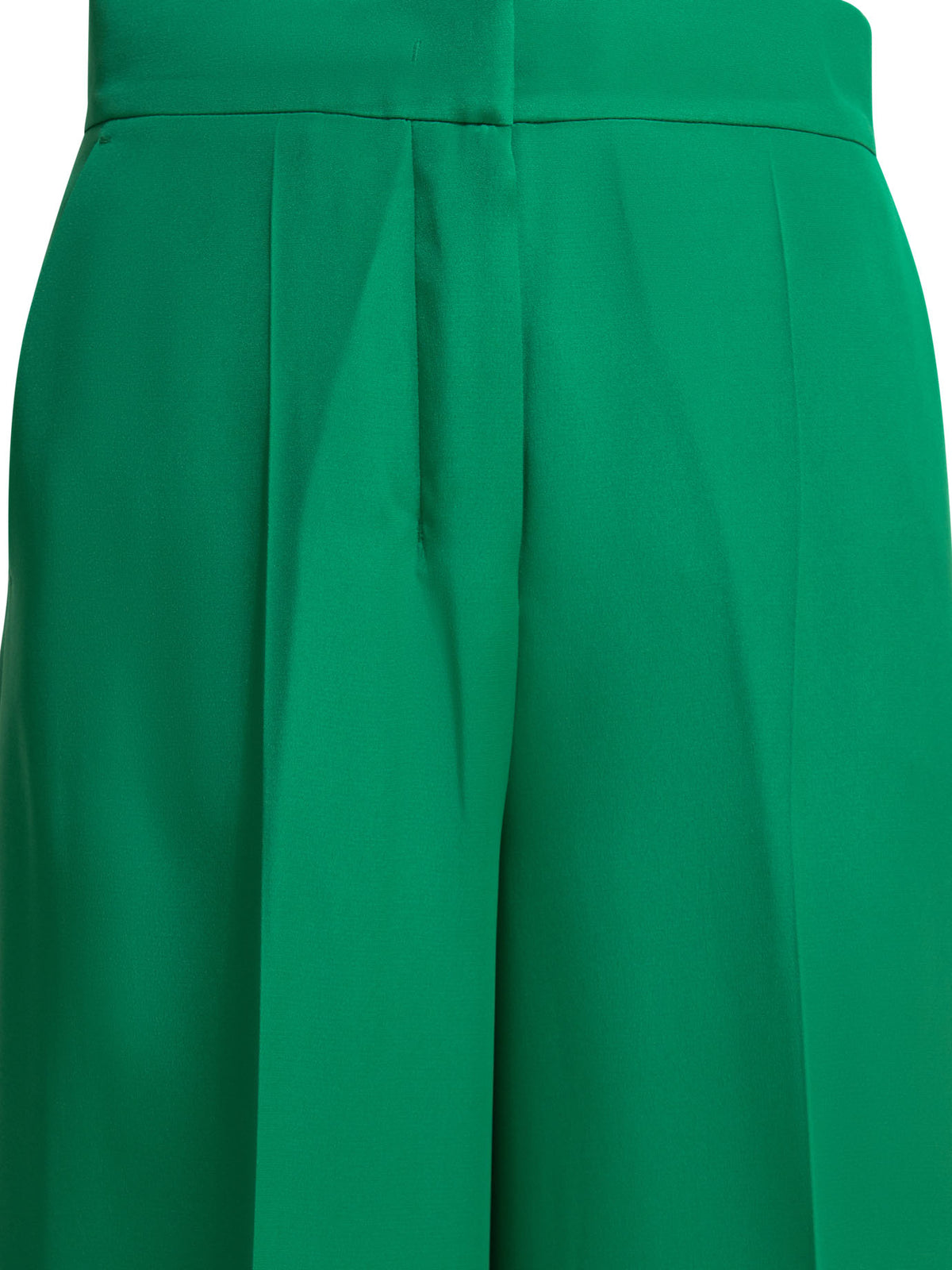 Max Mara Pianoforte Silk tailored pants - Green