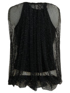 Max Mara Sportmax Sleeveless mesh top - Black