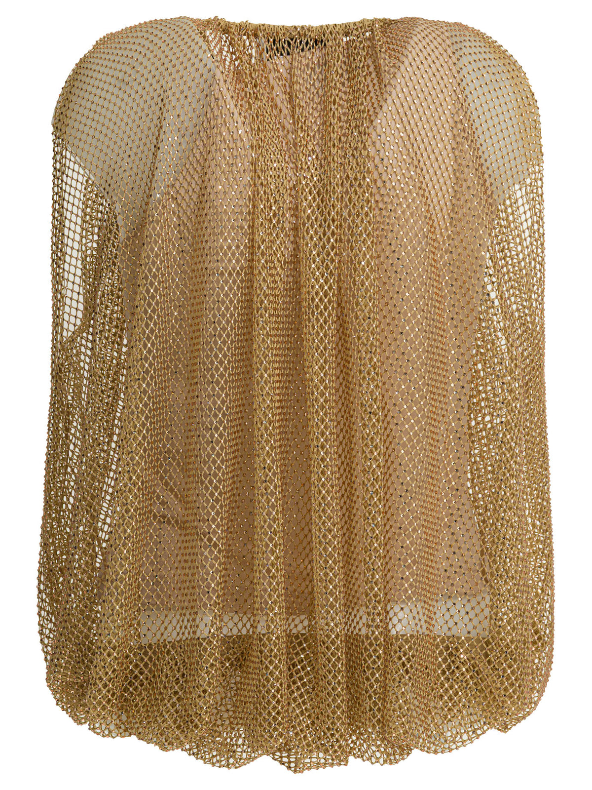 Max Mara Sportmax Sleeveless mesh top - Gold