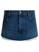 Miu Miu Denim miniskirt - Blue