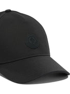 Moncler Baseball cap with logo - Black