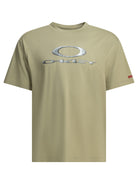 Oakley "New Retro Tee X-Metal 3.0" Crew-neck T-shirt - Beige