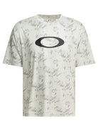 Oakley "Enhance Qdevo SS Tee Graphic 5.0" Crew-neck T-shirt - White