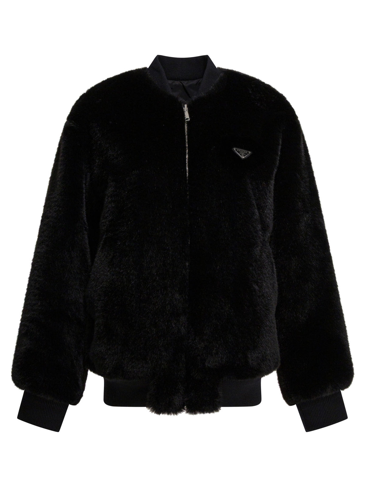 Prada Re-Nylon Reversible Bomber Jacket - Black