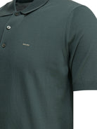 Prada Virgin wool polo shirt with logo - Green