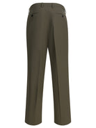 Prada Wool wide-leg pants - Green