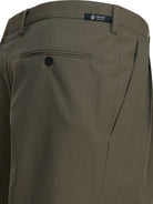 Prada Wool wide-leg pants - Green