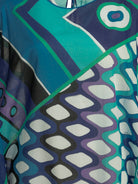 Pucci "Vivara" Short caftan dress - Blue