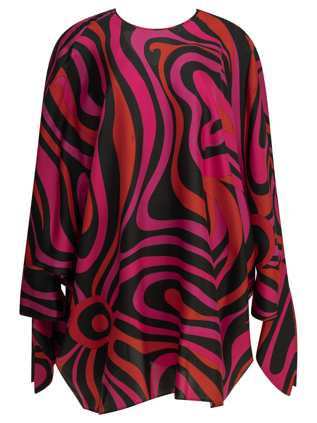Pucci "Marmo" Short caftan dress - Pink