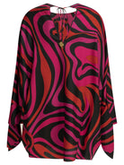 Pucci "Marmo" Short caftan dress - Pink