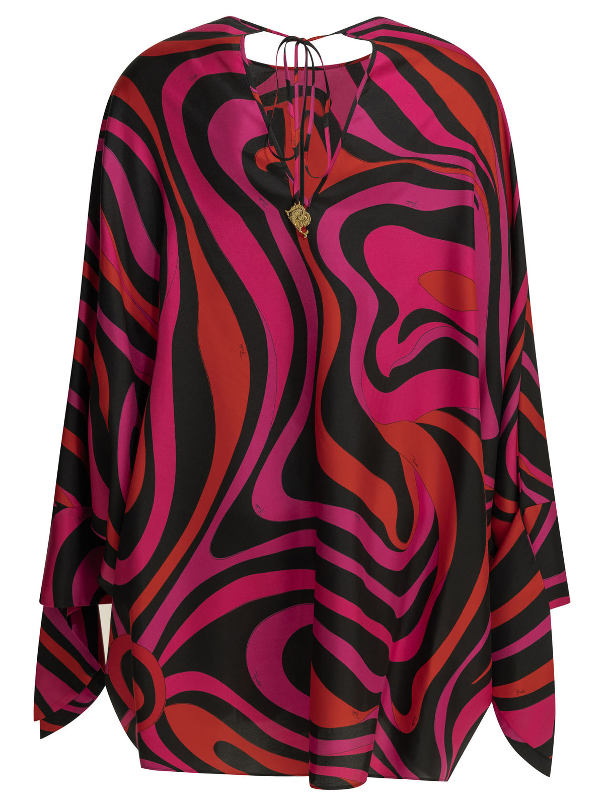 Pucci "Marmo" Short caftan dress - Pink