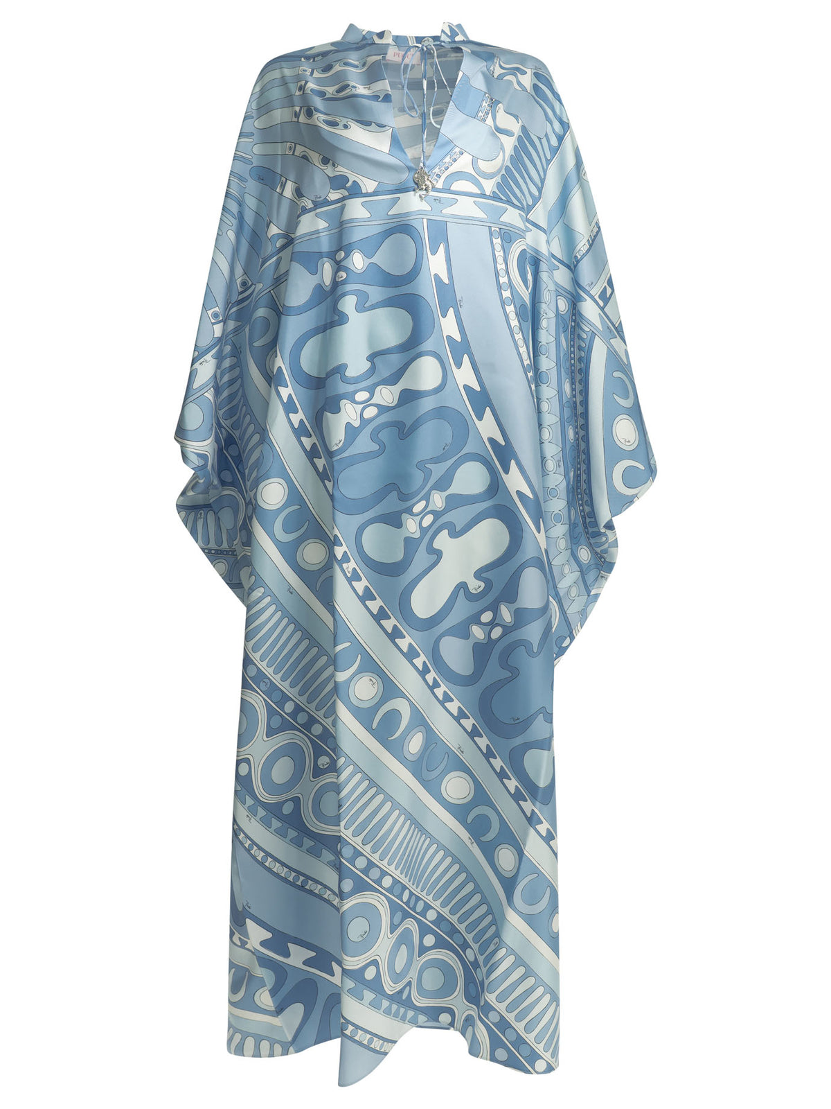 Pucci "Soleil" caftan dress - Light Blue