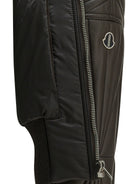 Rick Owens "Geocamo Cropped" leather jacket x Moncler - Grey