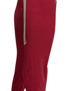 Rick Owens Long skirt "Adjustable" x Moncler - Red