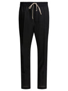 Rick Owens "Drawstring Slim Long" Pants - Black
