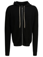 Rick Owens "Temple" zippered sweater - Black