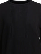 Rick Owens Virgin wool crewneck sweater - Black