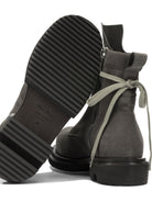 Rick Owens "Low Army Gabe" lace-up boots - Grey