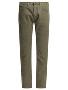 RRL "Olive" Straight-leg jeans - Green
