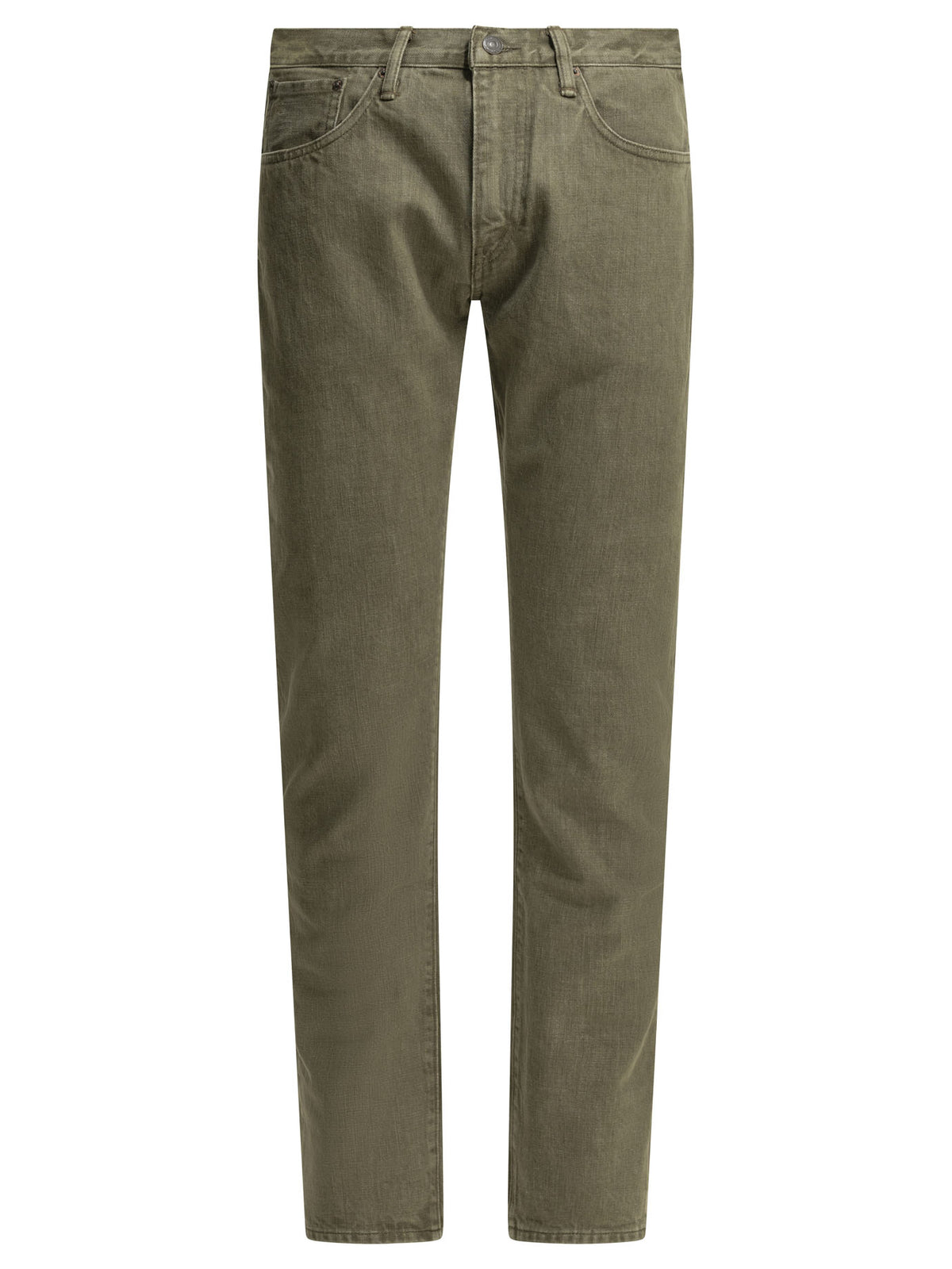 RRL "Olive" Straight-leg jeans - Green