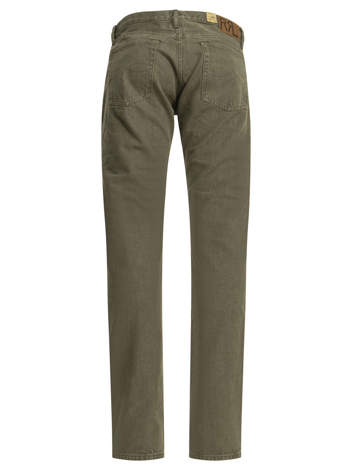 RRL "Olive" Straight-leg jeans - Green