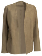Salvatore Santoro Suede Blazer - Beige