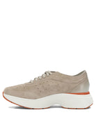 Santoni "Easy Bounce" High Sneakers - Beige