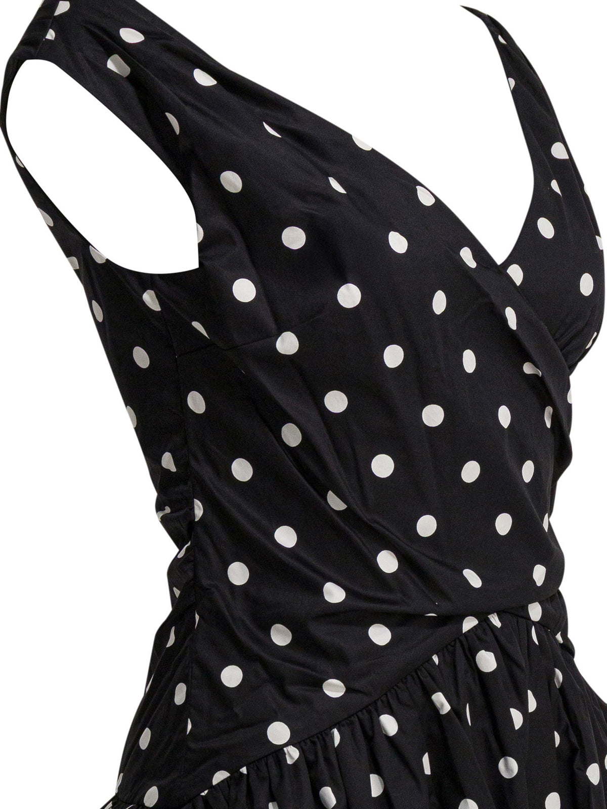 Self-Portrait Short flared dress - Black