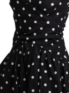 Self-Portrait Short flared dress - Black