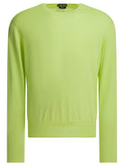 Tom Ford Cotton crewneck sweater - Green